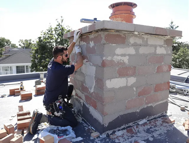 Advanced chimney repair process by Costa Mesa Chimney Sweep in Costa Mesa, CA