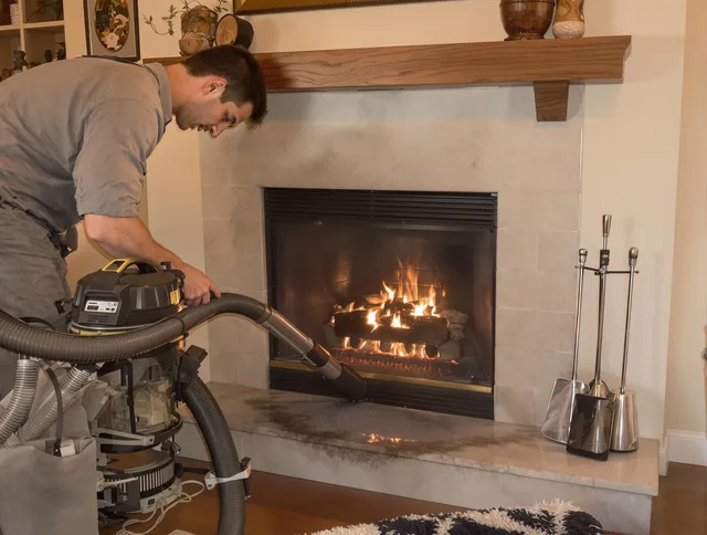 Routine fireplace upkeep by Costa Mesa Chimney Sweep in Costa Mesa, CA